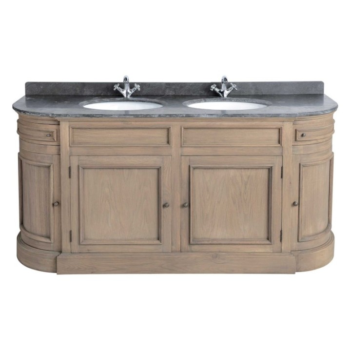 Meuble lavabo Haussmann double
