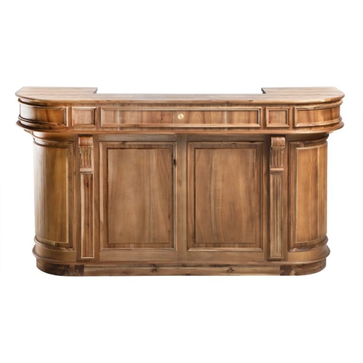 Comptoir vieux bois ESTAMINET