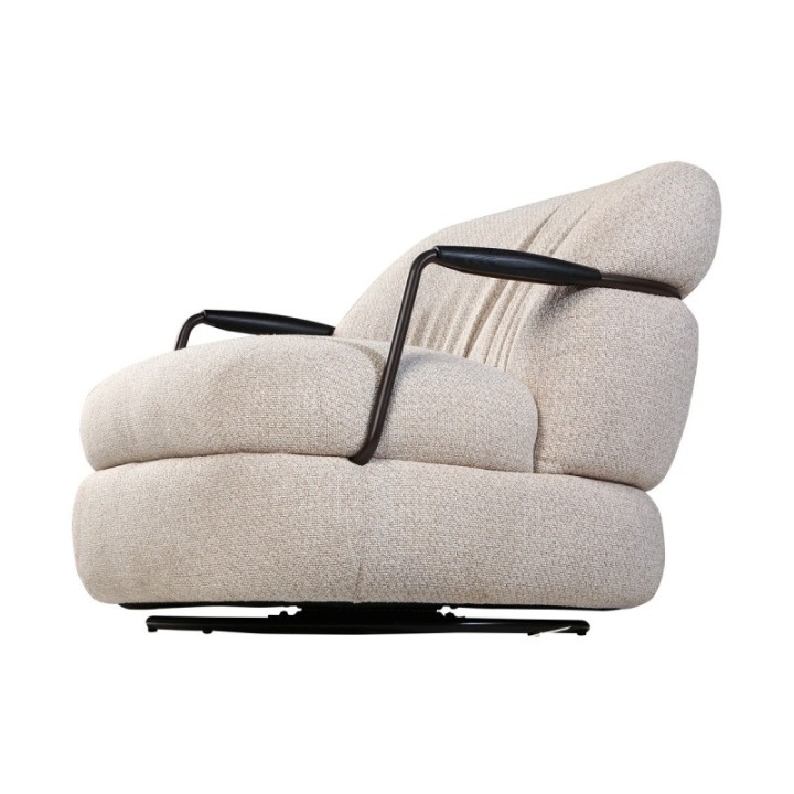 Fauteuil écru MICHEL