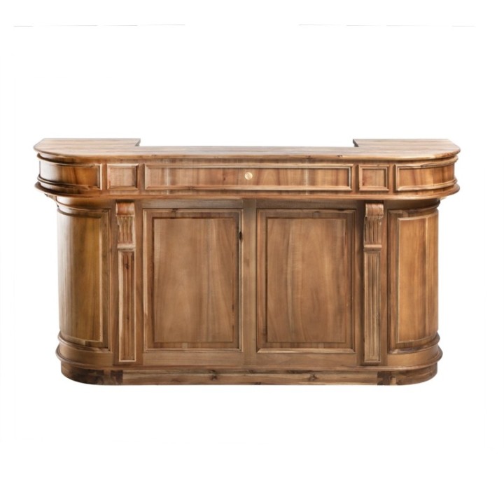 Comptoir vieux bois ESTAMINET