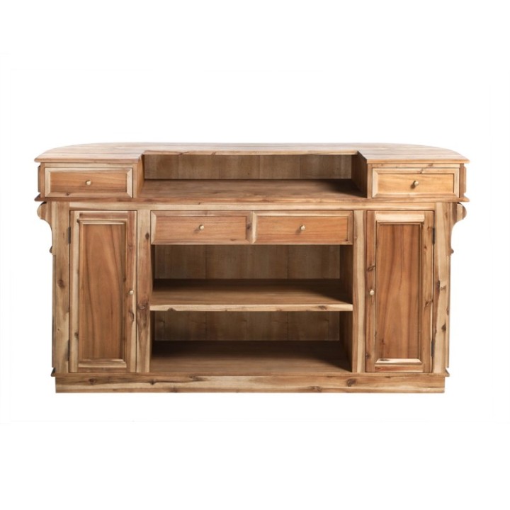 Comptoir vieux bois ESTAMINET