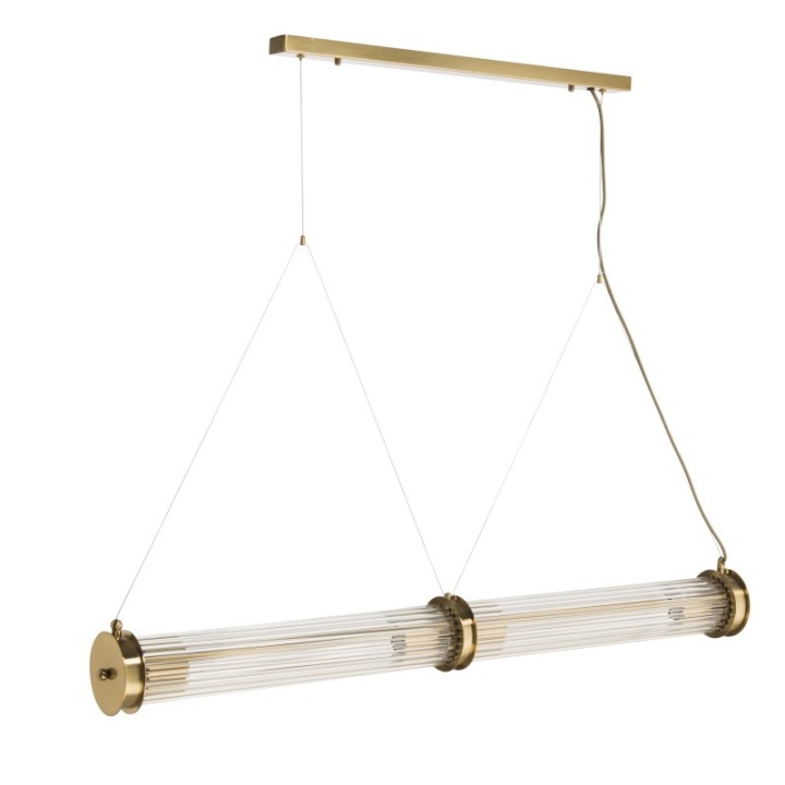 Double tube chandelier