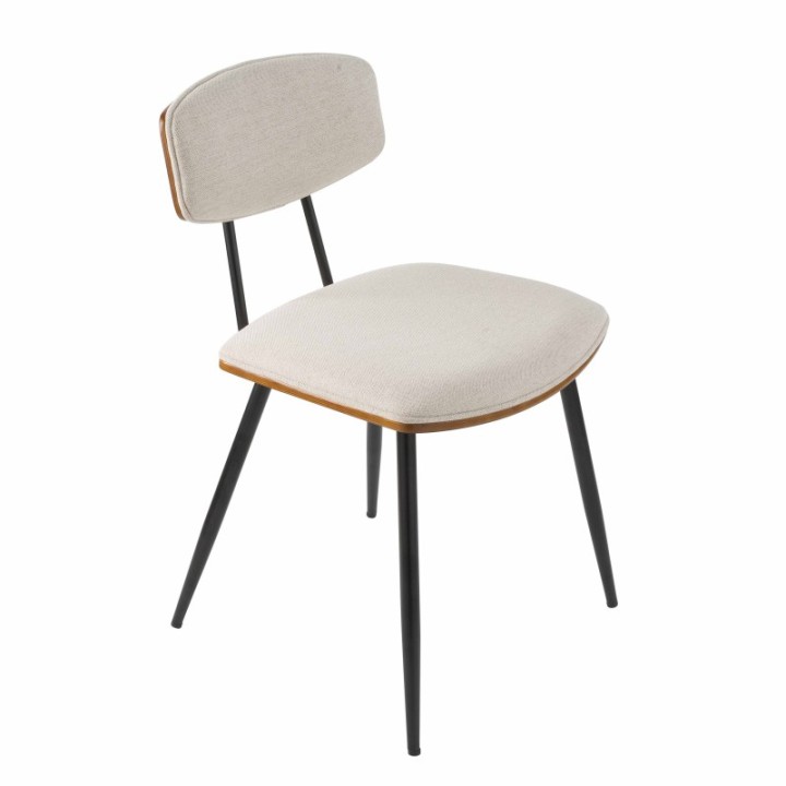 Chaise Babette écru lot de 6pcs
