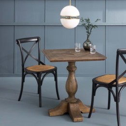 Table bistrot Carrée