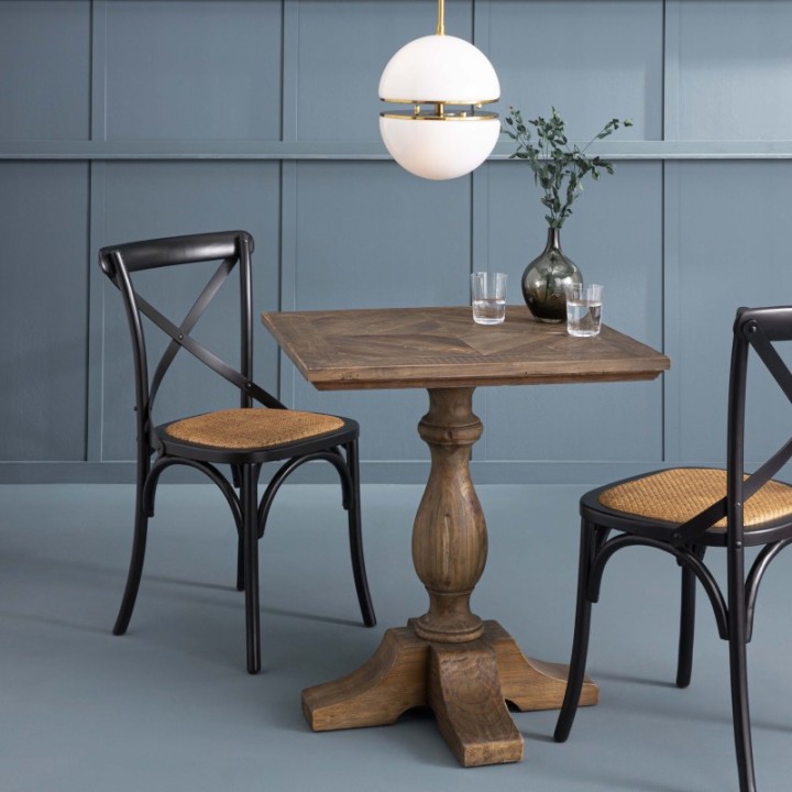 Table bistrot Carrée
