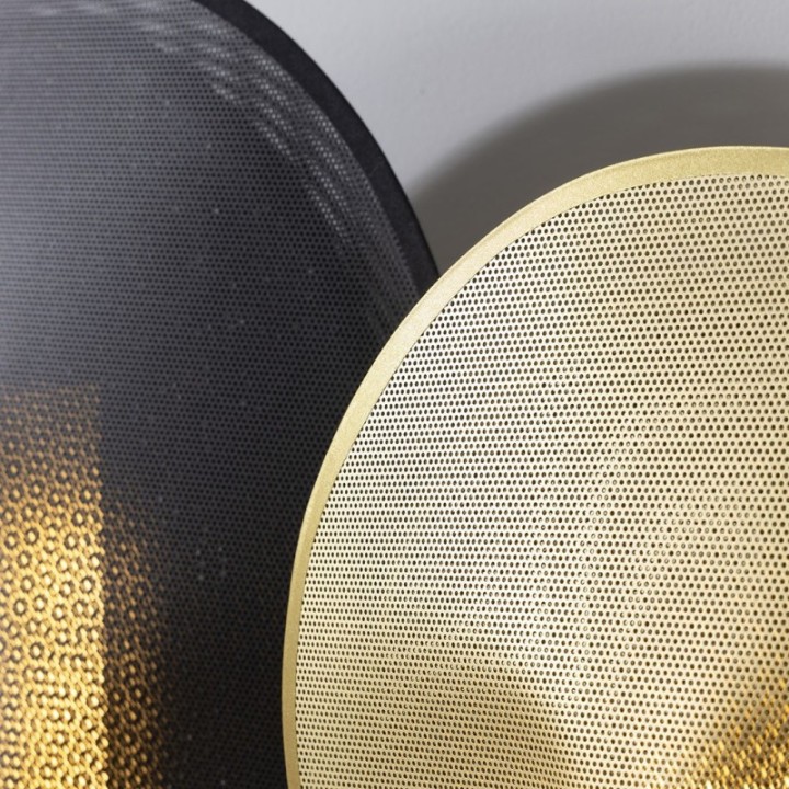 Lampe Maille dorée GM