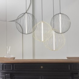 Lustre Atome noir PM