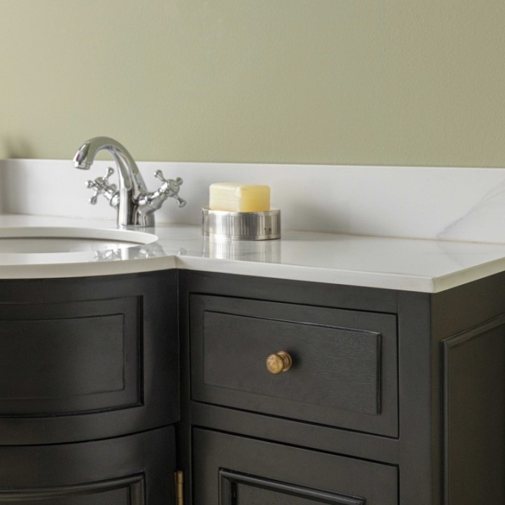 Meuble lavabo Hausmann noir