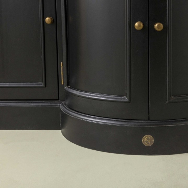 Meuble lavabo Hausmann noir
