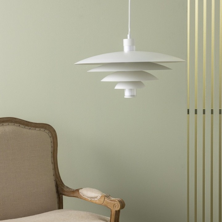 Lustre Boréal blanc