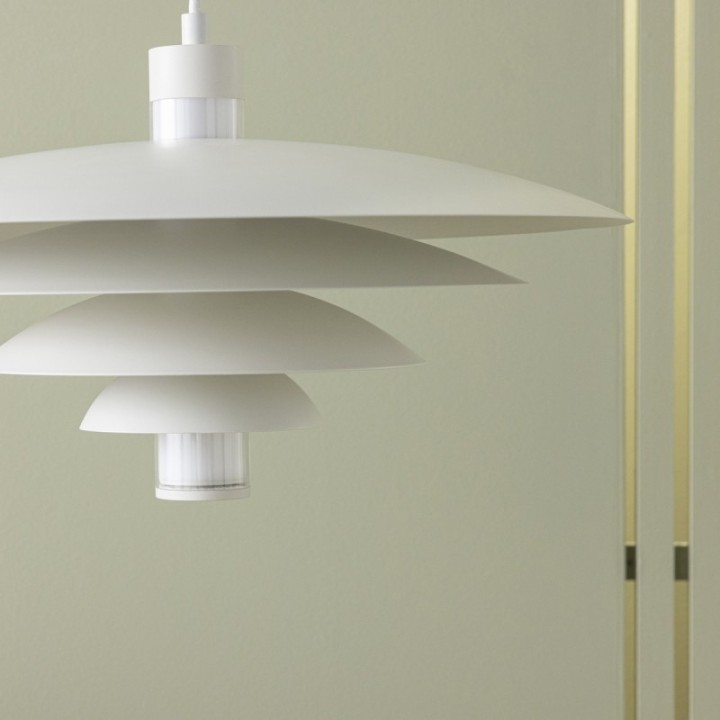 Lustre Boréal blanc