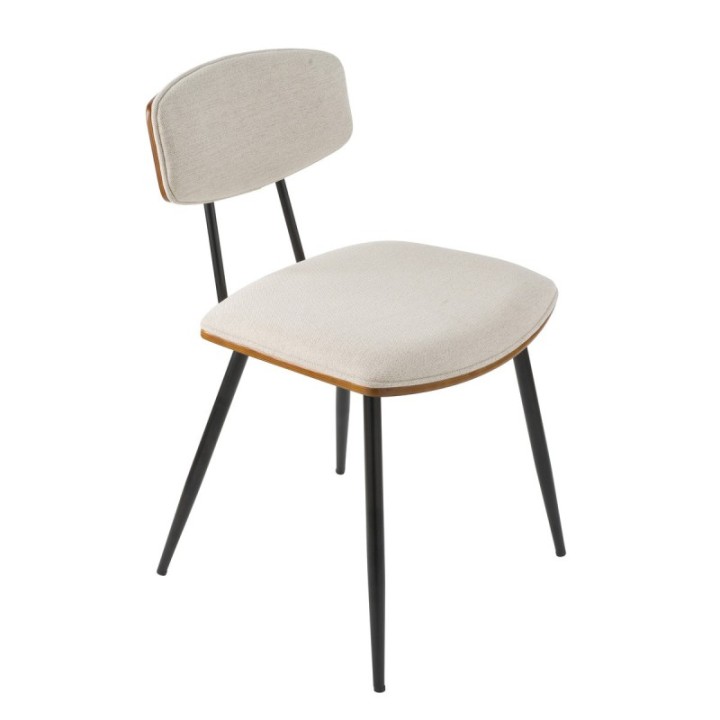 Chaise Babette écru lot de 2pcs