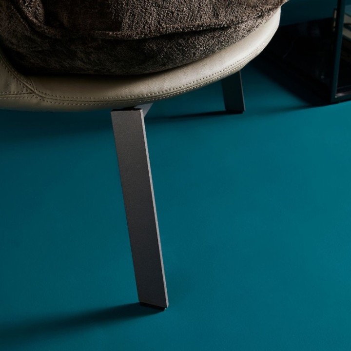 Fauteuil Bob marron