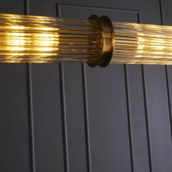 Double tube chandelier