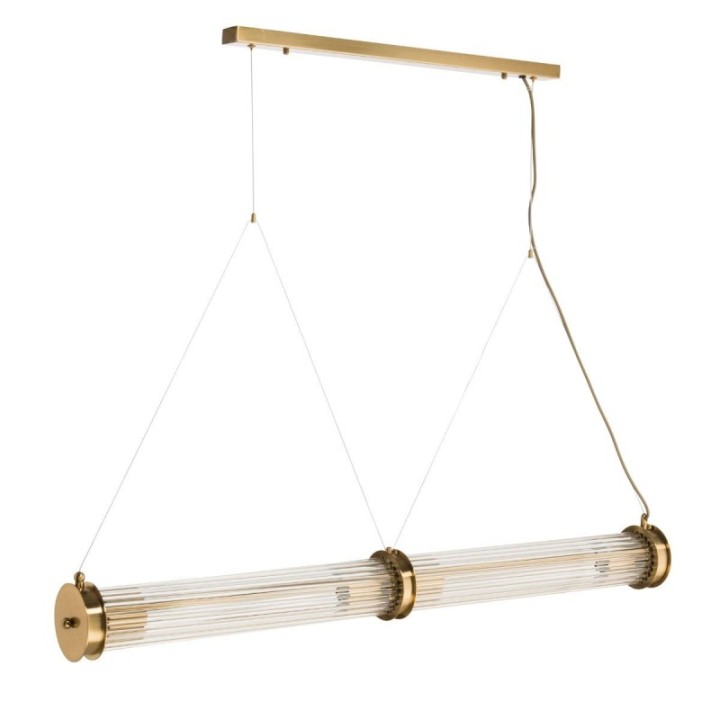 Double tube chandelier