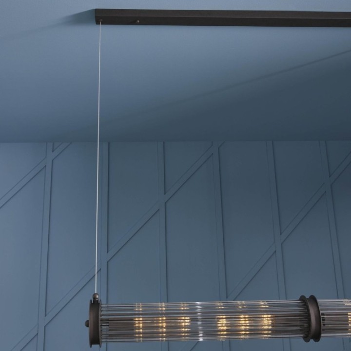 Double Tube chandelier