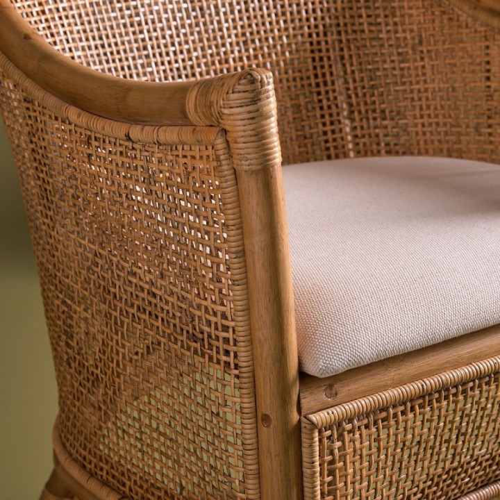 Maurice Rattan Armchair