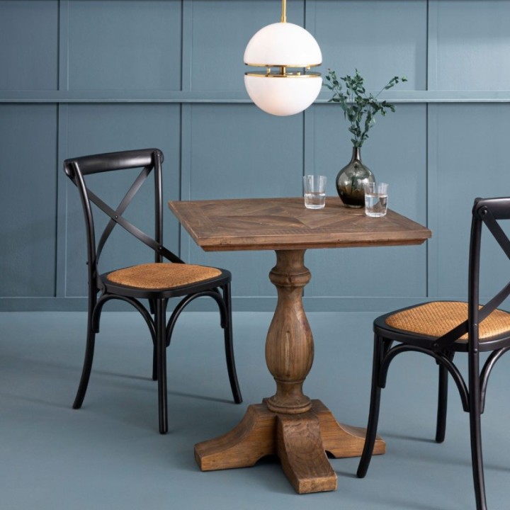 Table bistrot Carrée