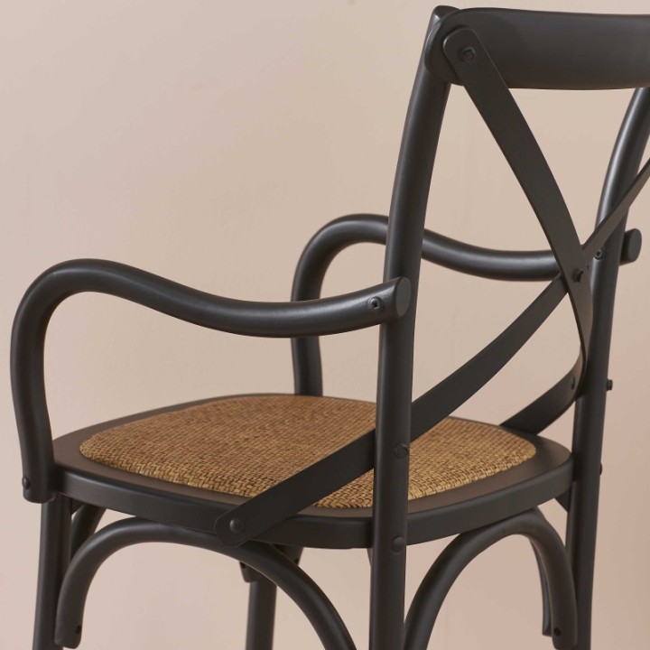 Beidge Bistrot noir - Lot de 6pcs