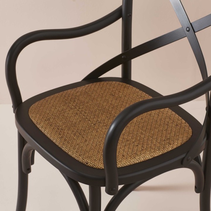 Bridge Bistrot noir - Lot de 2pcs
