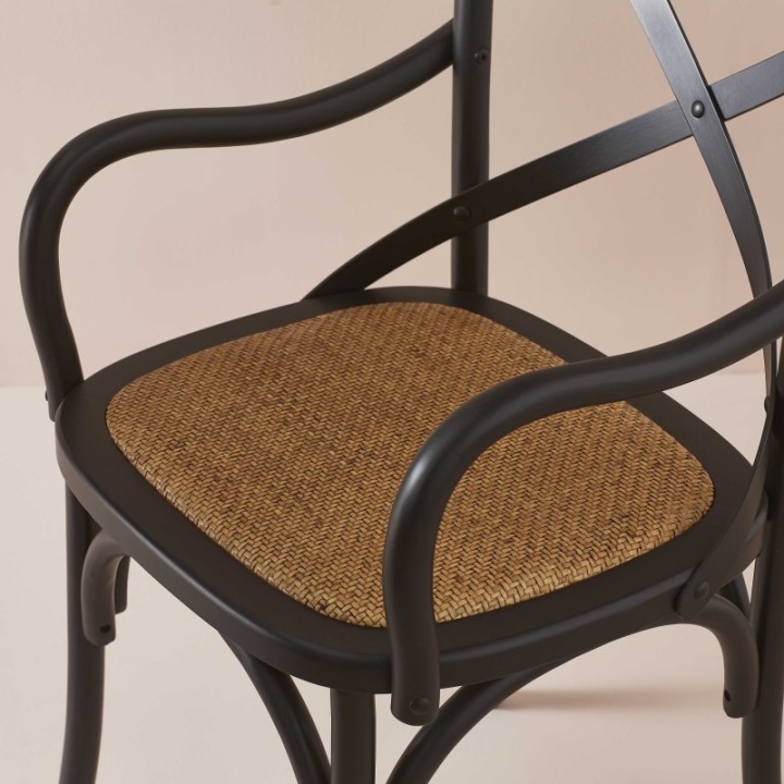 Bridge Bistrot noir - Lot de 2pcs