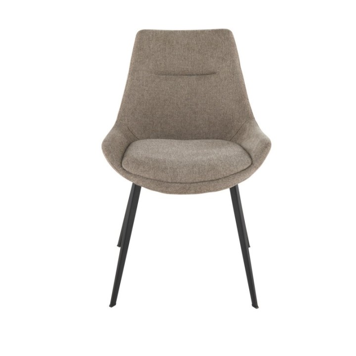 Chaise taupe Colombe lot de 2pcs