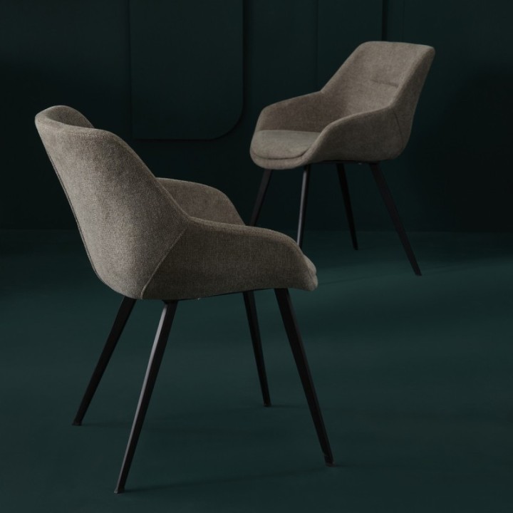 Bridge taupe Colombe lot de 6pcs
