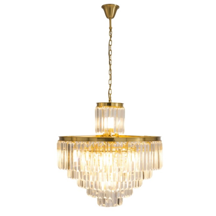 Lustre Fulgurant 22 lampes doré