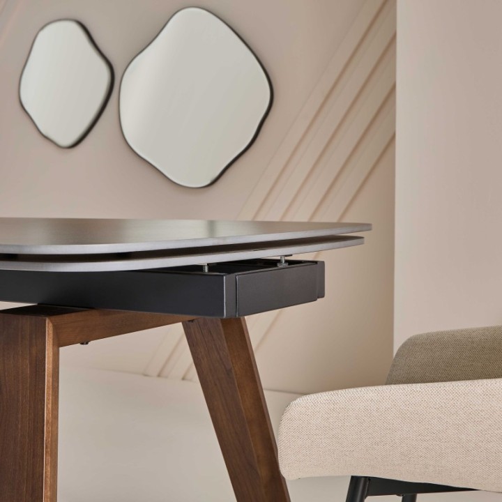 Table céramique avec allonges Vecchio