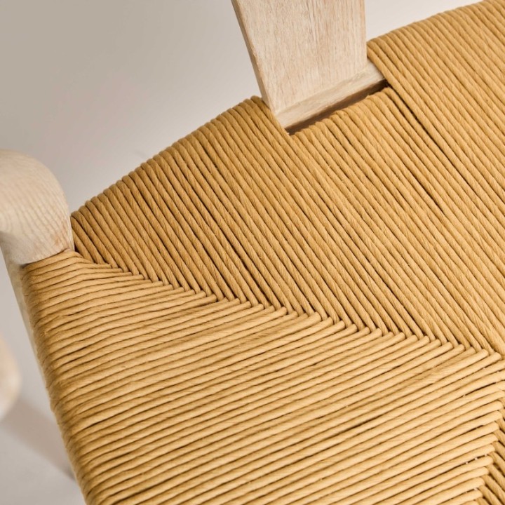 Chaise Oslo chêne lot de 2pcs