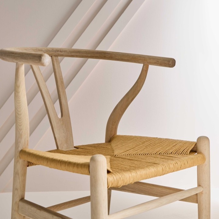 Chaise Oslo chêne lot de 2pcs