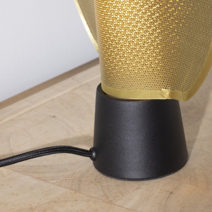 Lampe Maille dorée GM