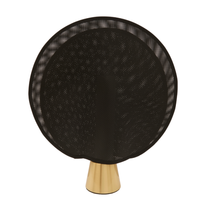 Lampe maille dorée PM