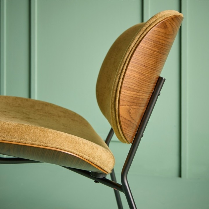 Fauteuil bronze SERGE