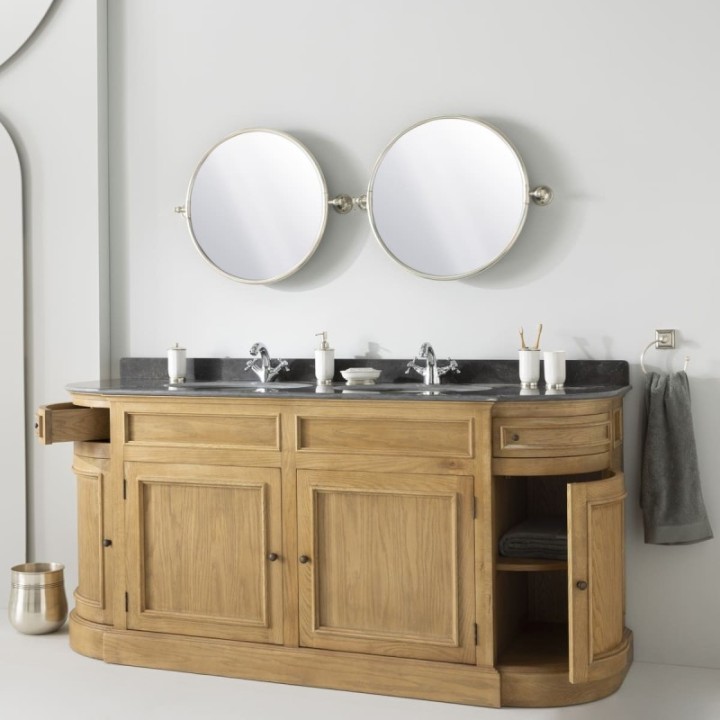 Meuble lavabo Haussmann double