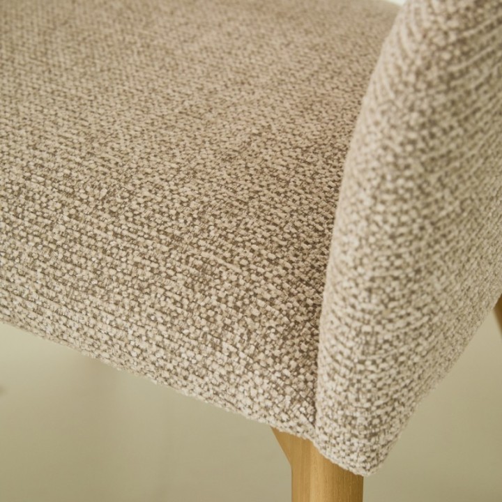 Chaise tapissée Ines