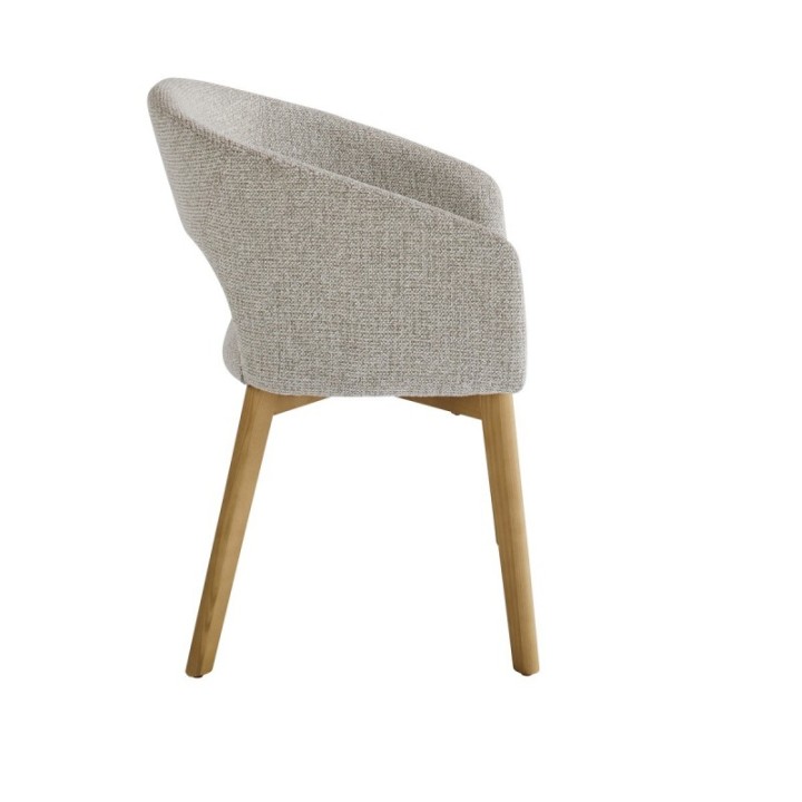 Chaise tapissée Ines
