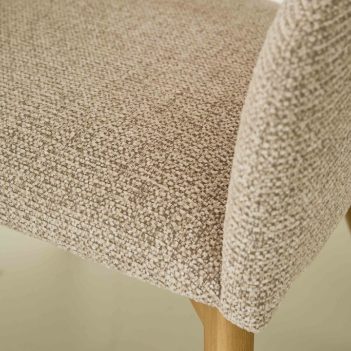 Chaise tapissée Ines