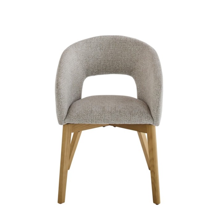 Chaise tapissée Ines